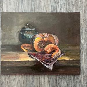 Oil painting-still life